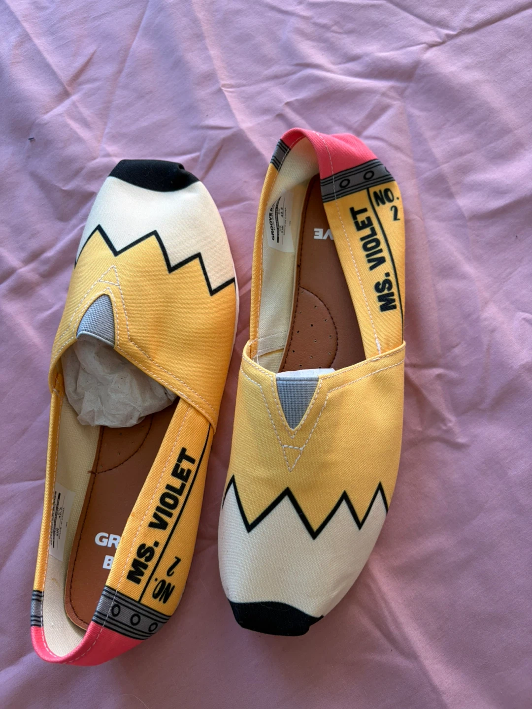 Ms. Violet Pencil Slip-on Shoes