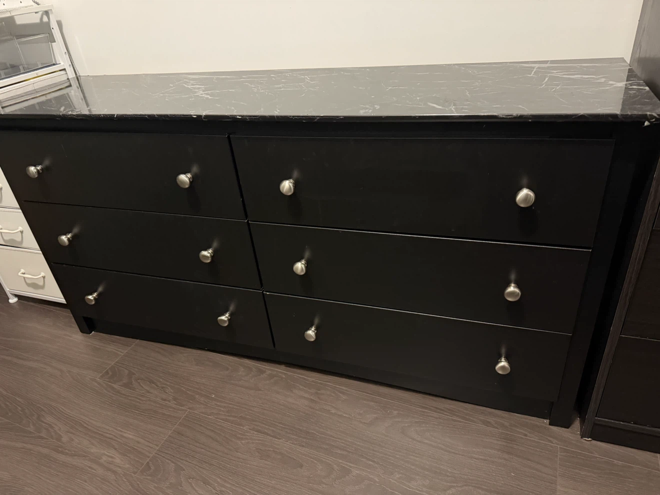 Six-Drawer Black Dresser - photo 2