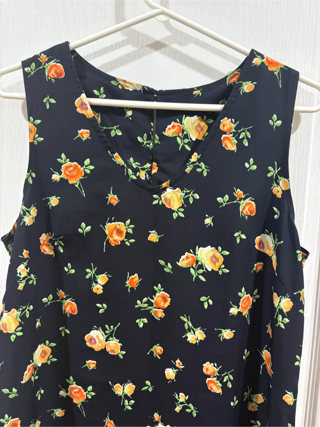 Floral Sleeveless Midi Dress M - photo 5