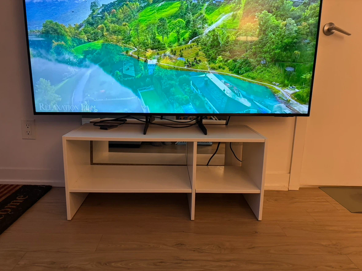 IKEA White TV Stand