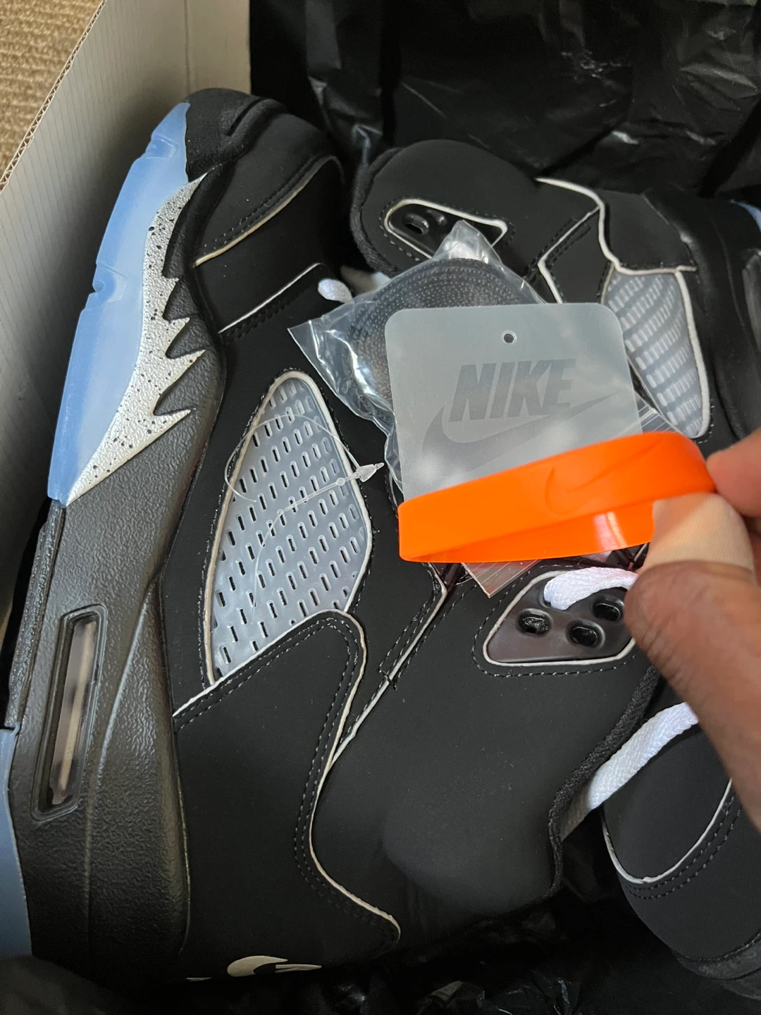 Nike Air Jordan 5 Retro Black - photo 2