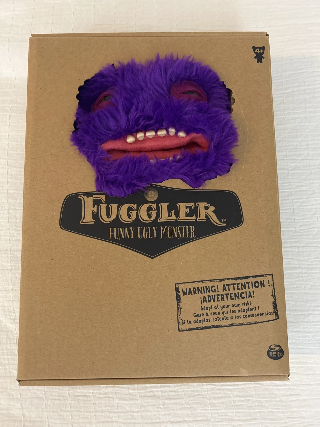 Collectors Fuggler Funny Ugly Monster Purple Plush