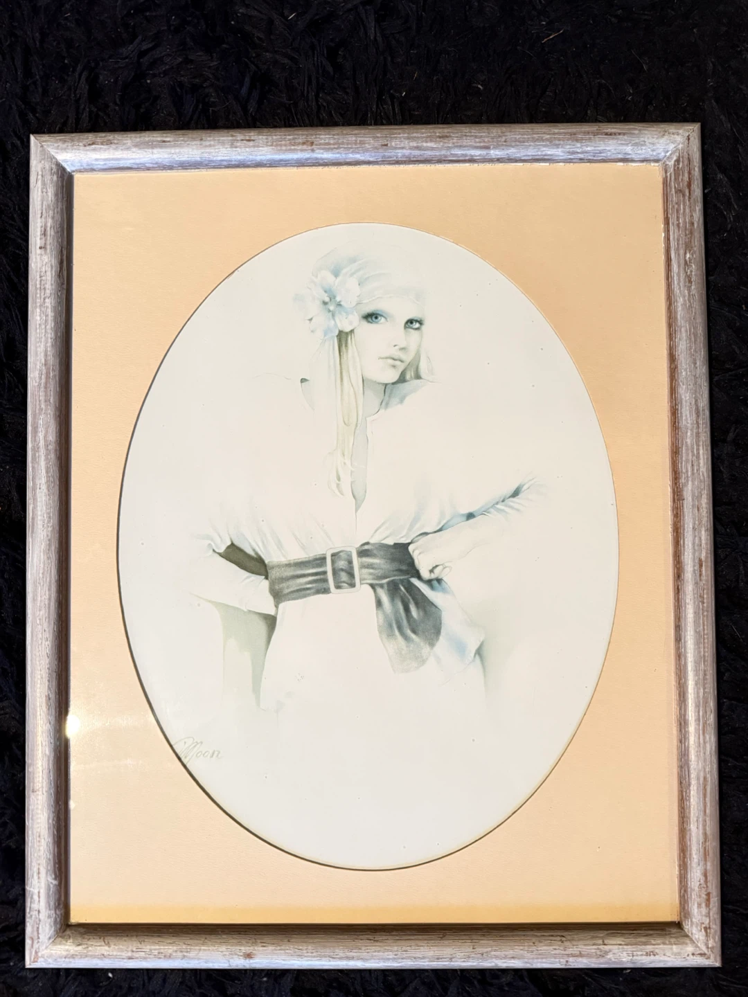 Sara Moon Framed Vintage Fashion Illustration Print - photo 2