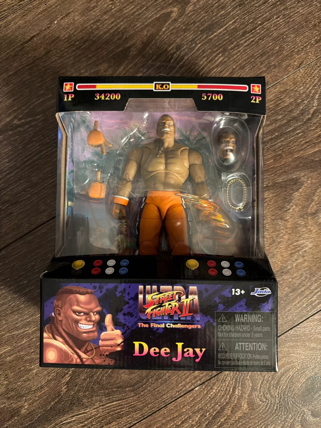 Jada Toys Ultra Street Fighter II Dee Jay Action Figure