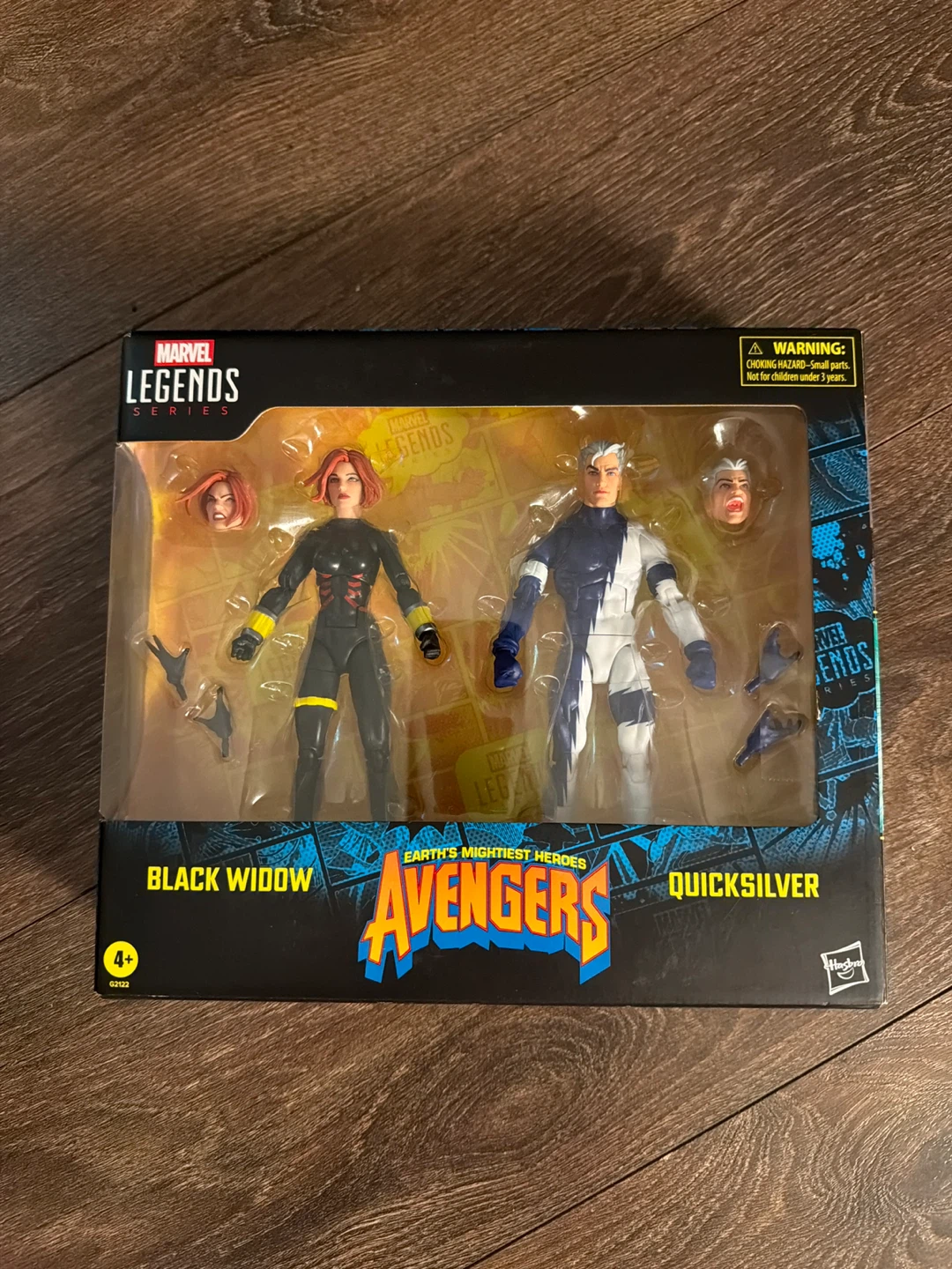 Marvel Legends Series Black Widow & Quicksilver 2-Pack