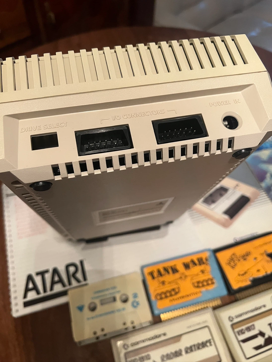 Atari 1050 Disk Drive Boxed + Commodore VIC-20 Games Lot (1980s) - photo 4