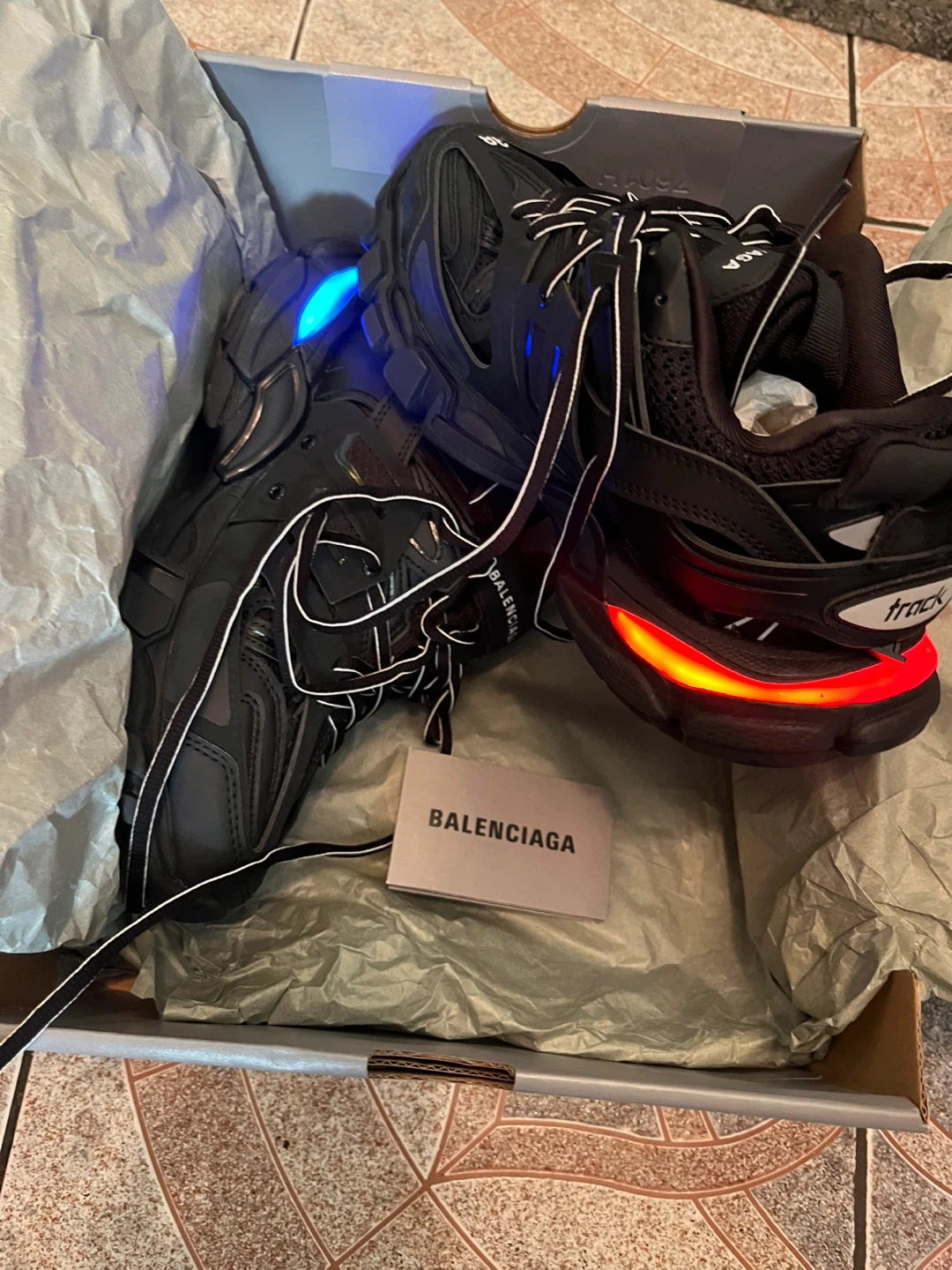 Balenciaga Track Sneakers Black Size 38