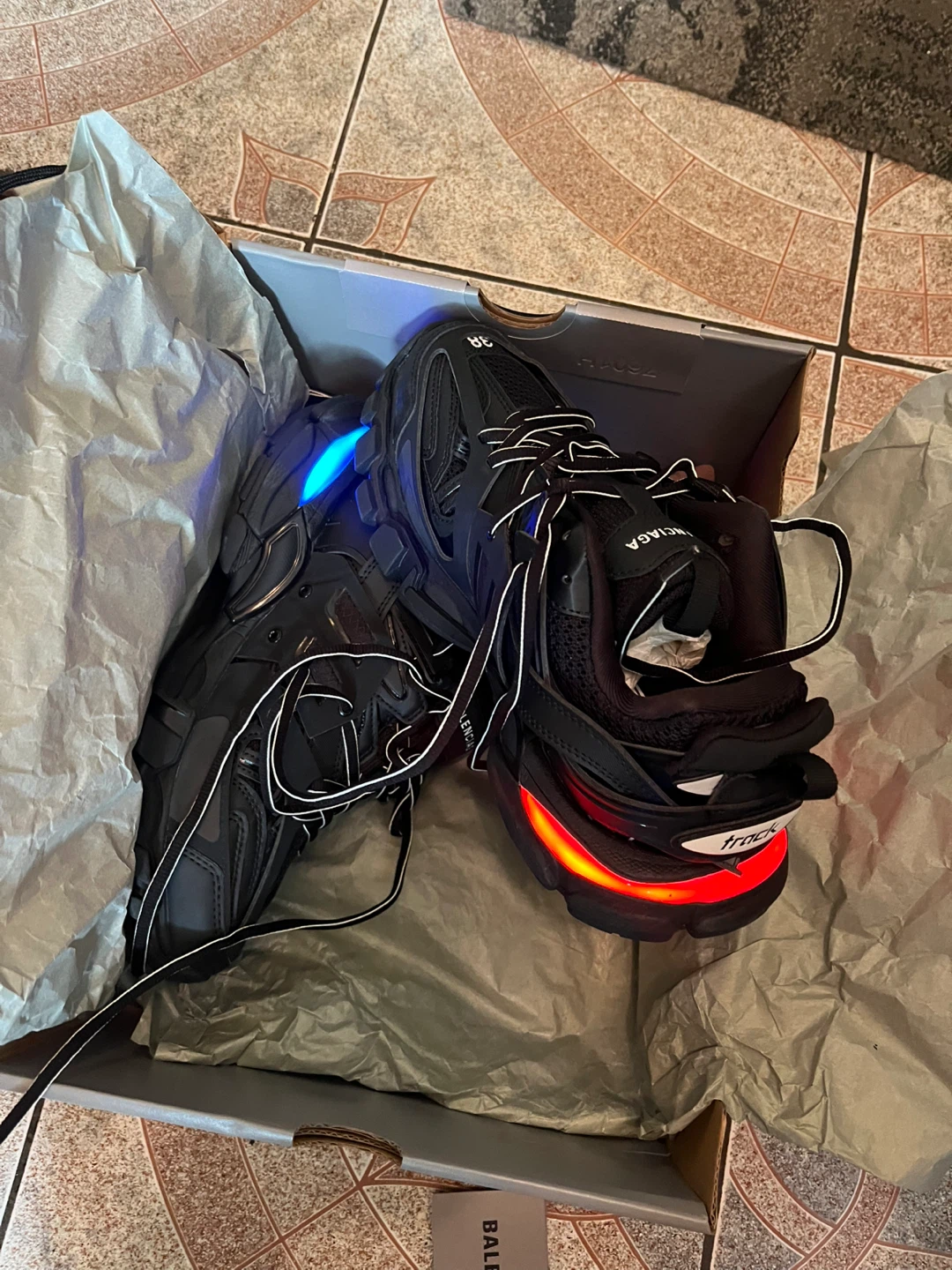 Balenciaga Track Sneakers Black Size 38 - photo 2