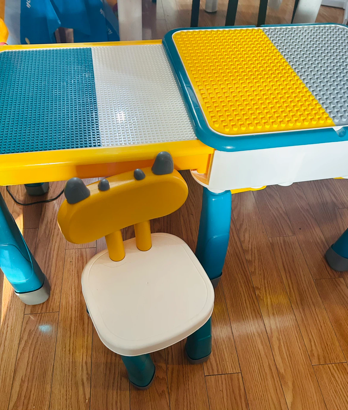 Wandal Kids Building Block Activity Table and Chair Set - photo 4