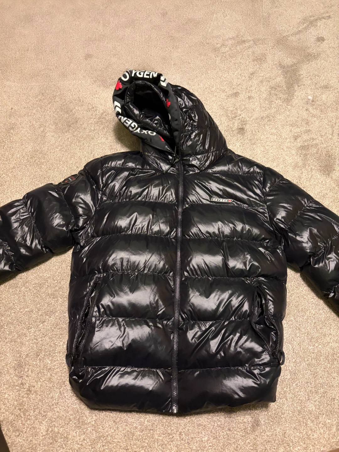 Oxygen Outerwear Black Puffer Jacket - photo 2