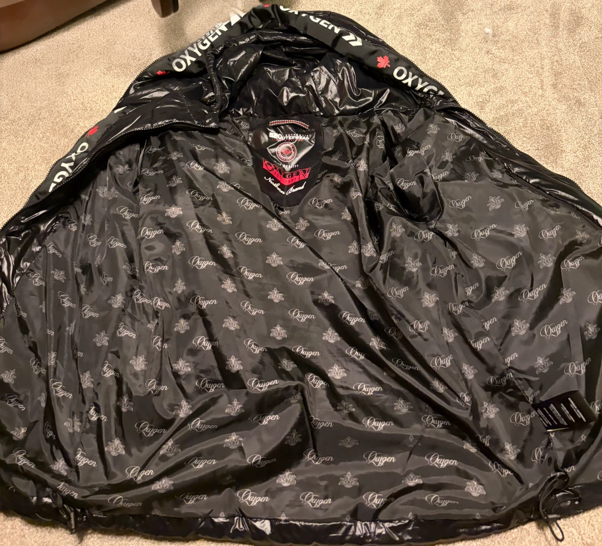 Oxygen Outerwear Black Puffer Jacket - photo 5