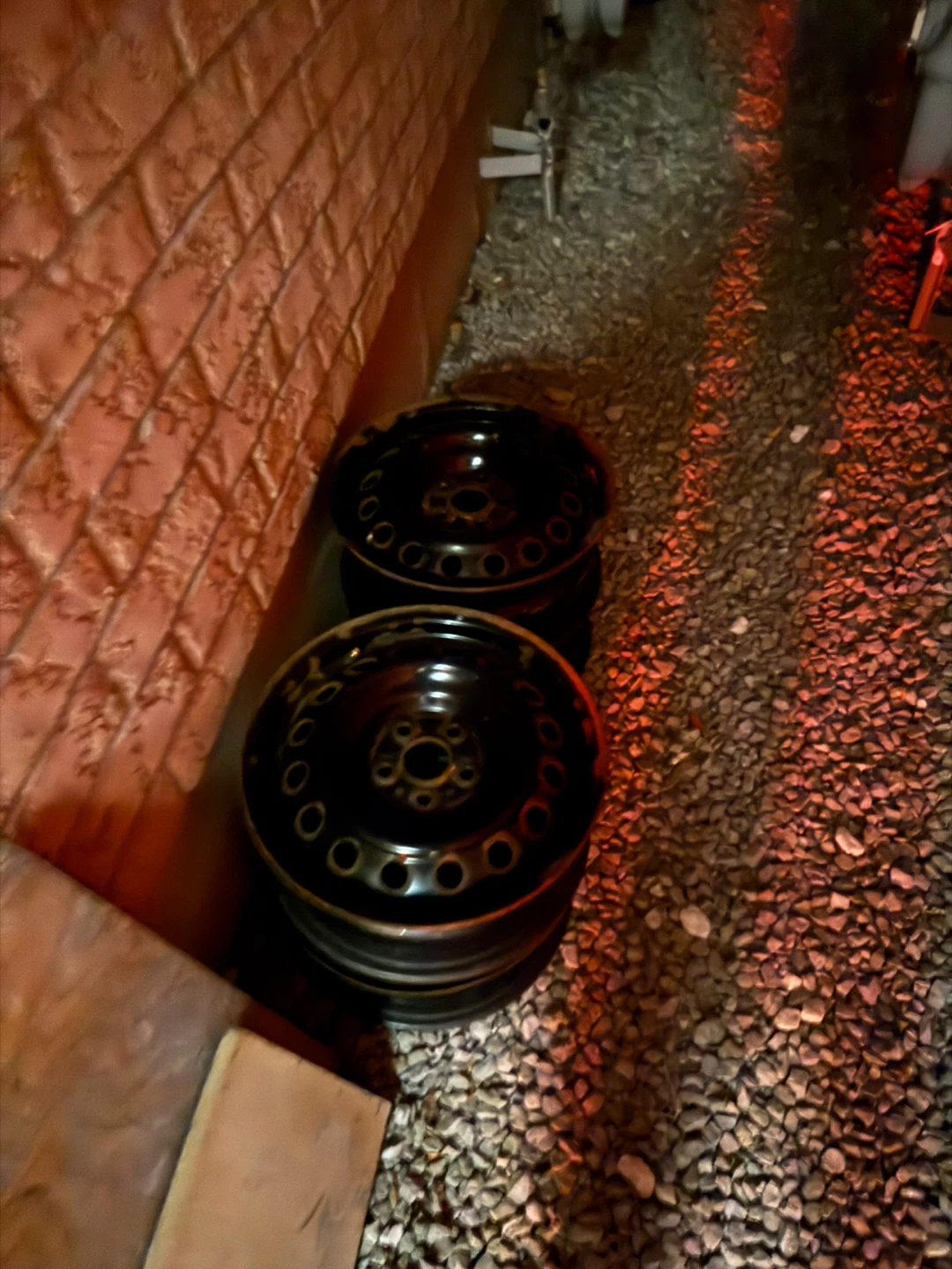 Set of 4 Steel Wheels