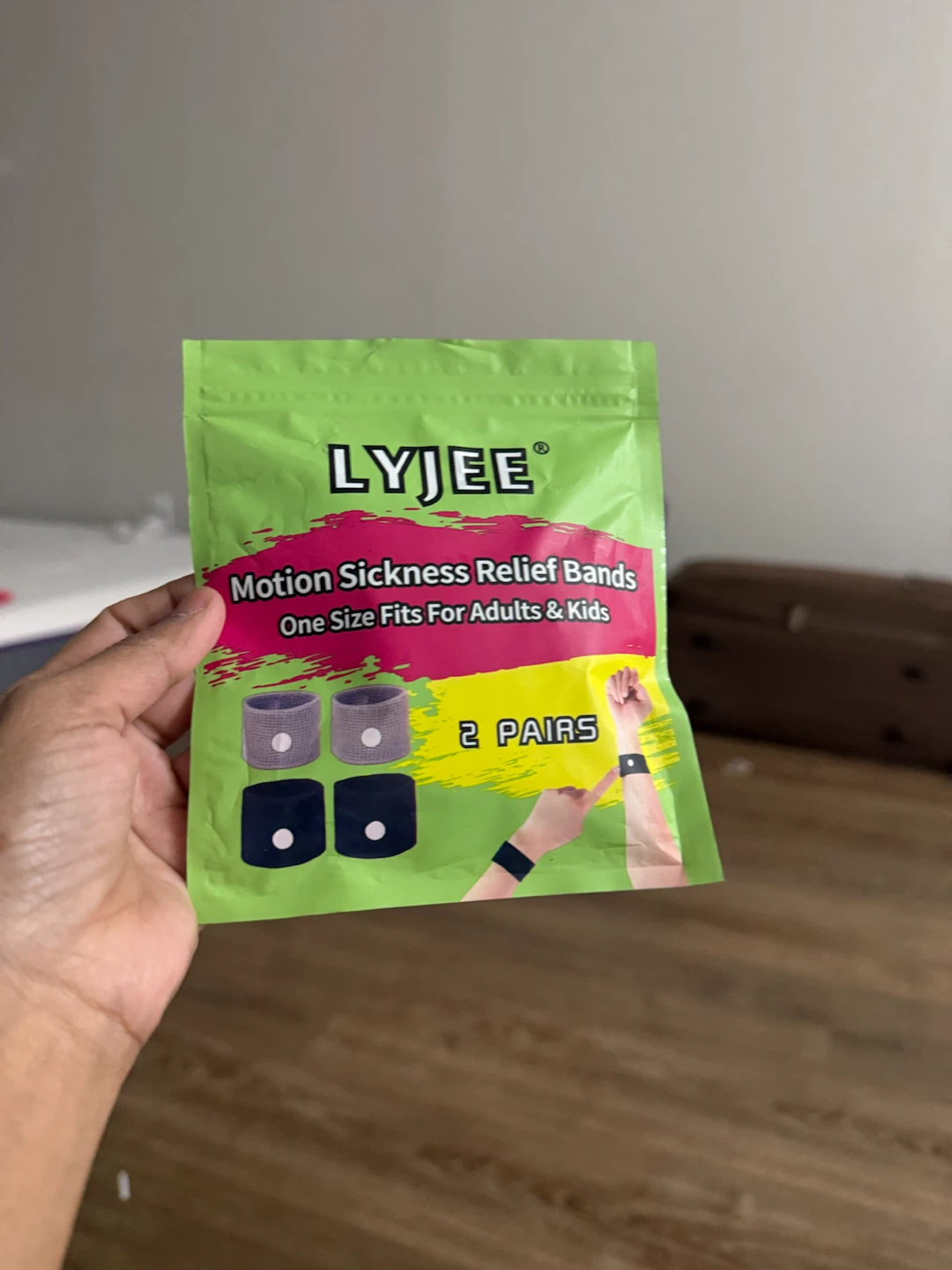 LYJEE Motion Sickness Relief 3 Bands