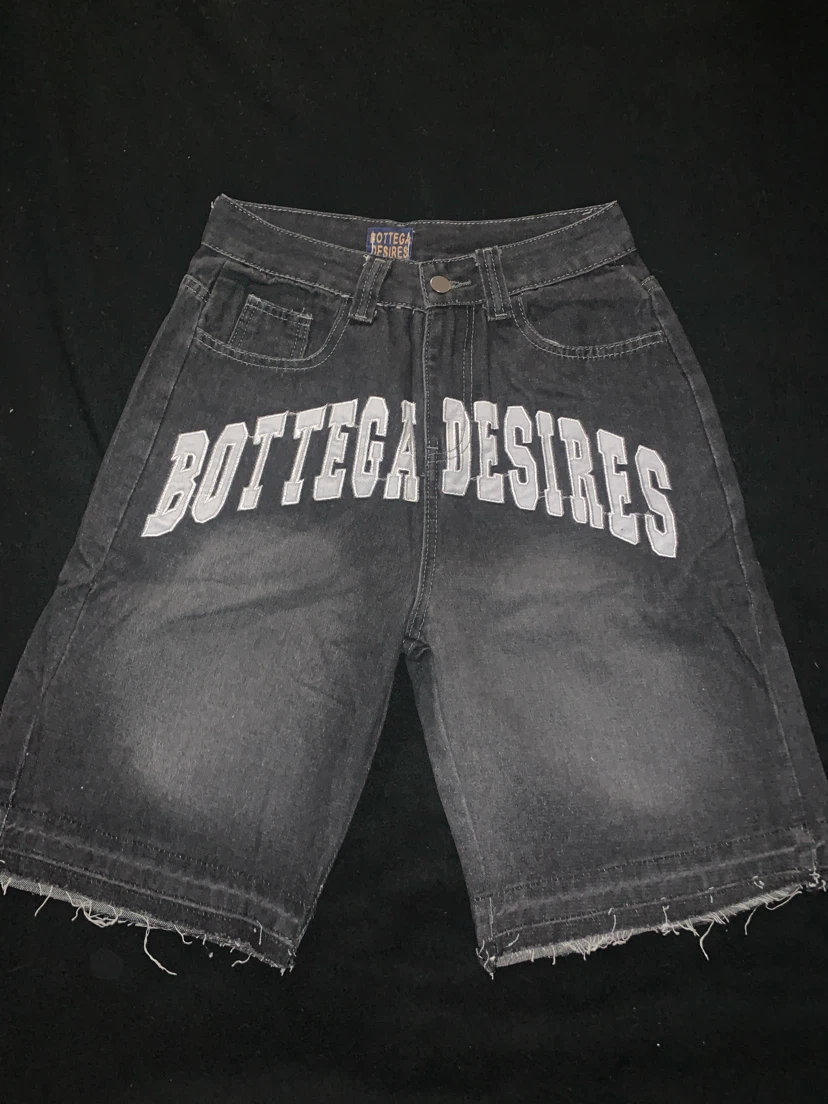Bottega Desires Gray Flared Jorts
