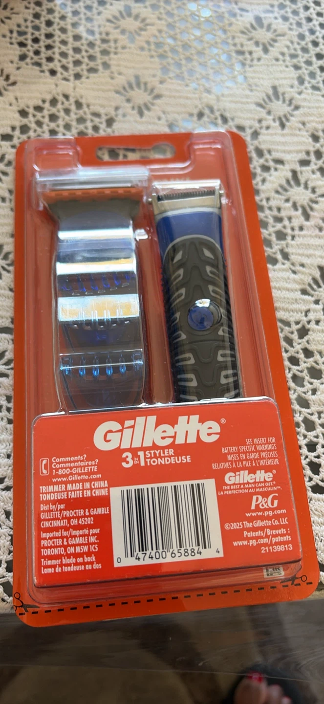Gillette 3-in-1 Styler Trimmer