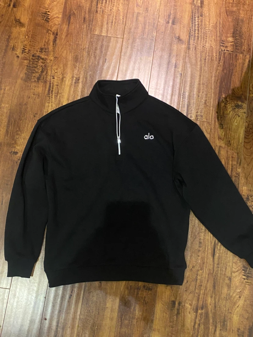 Alo Yoga Black Half-Zip Pullover - photo 4
