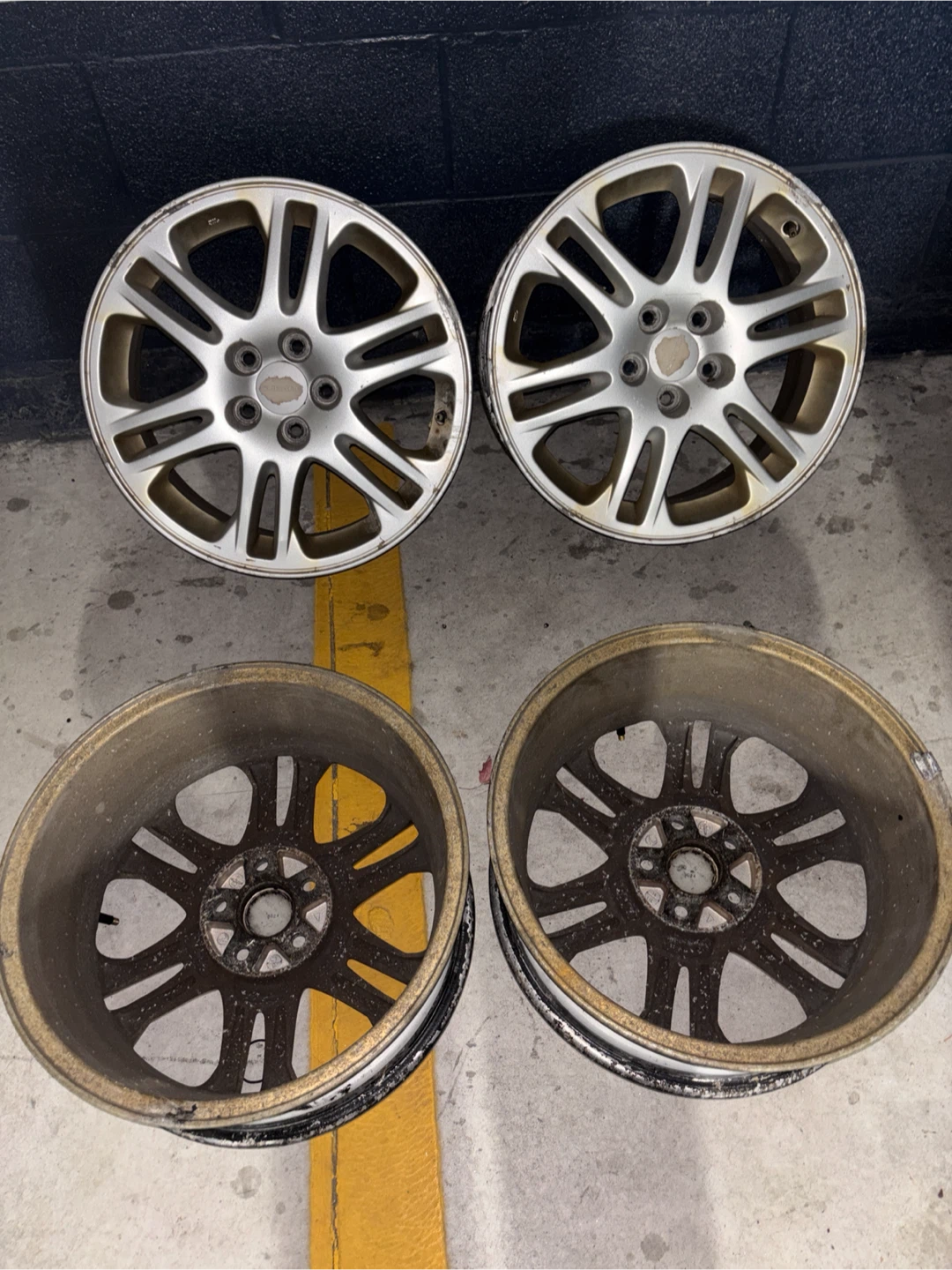 Set of 4 Subaru Alloy Wheels 16”
