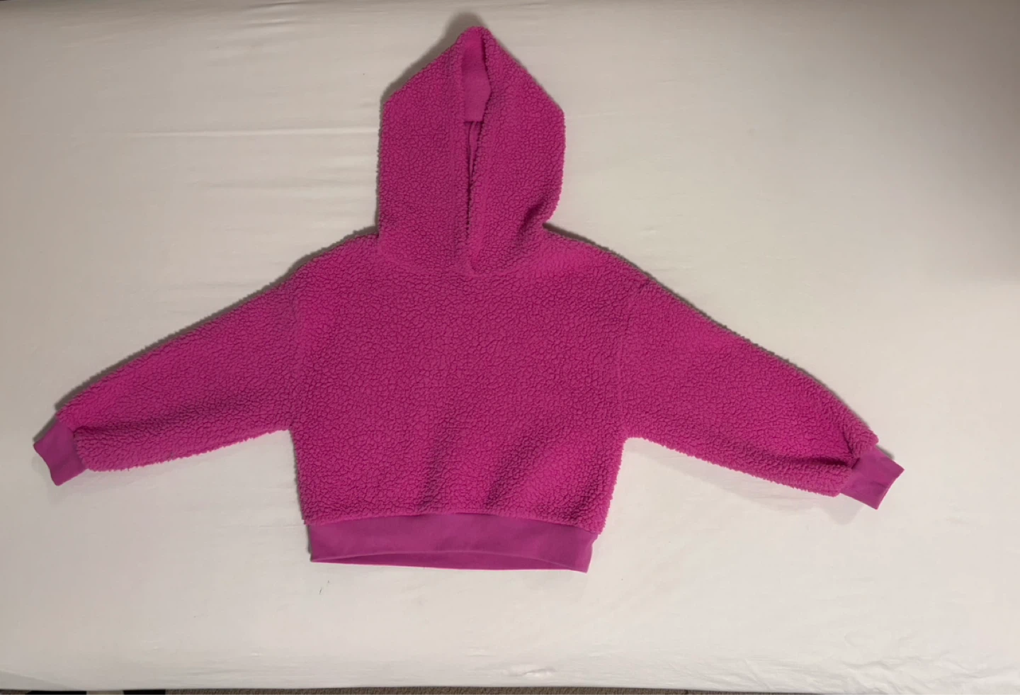 Gap Kids Pink Sherpa Hoodie