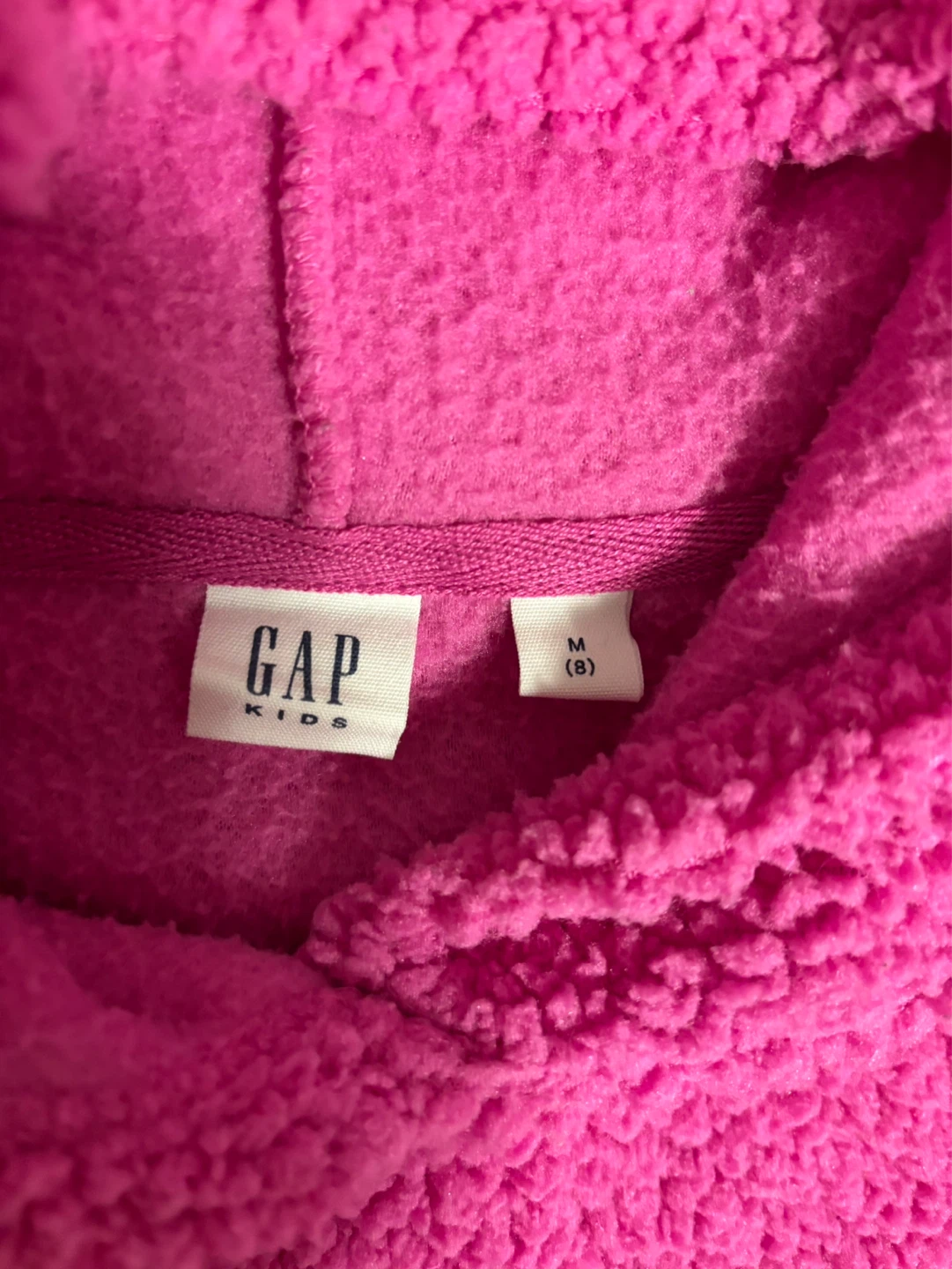 Gap Kids Pink Sherpa Hoodie - photo 2