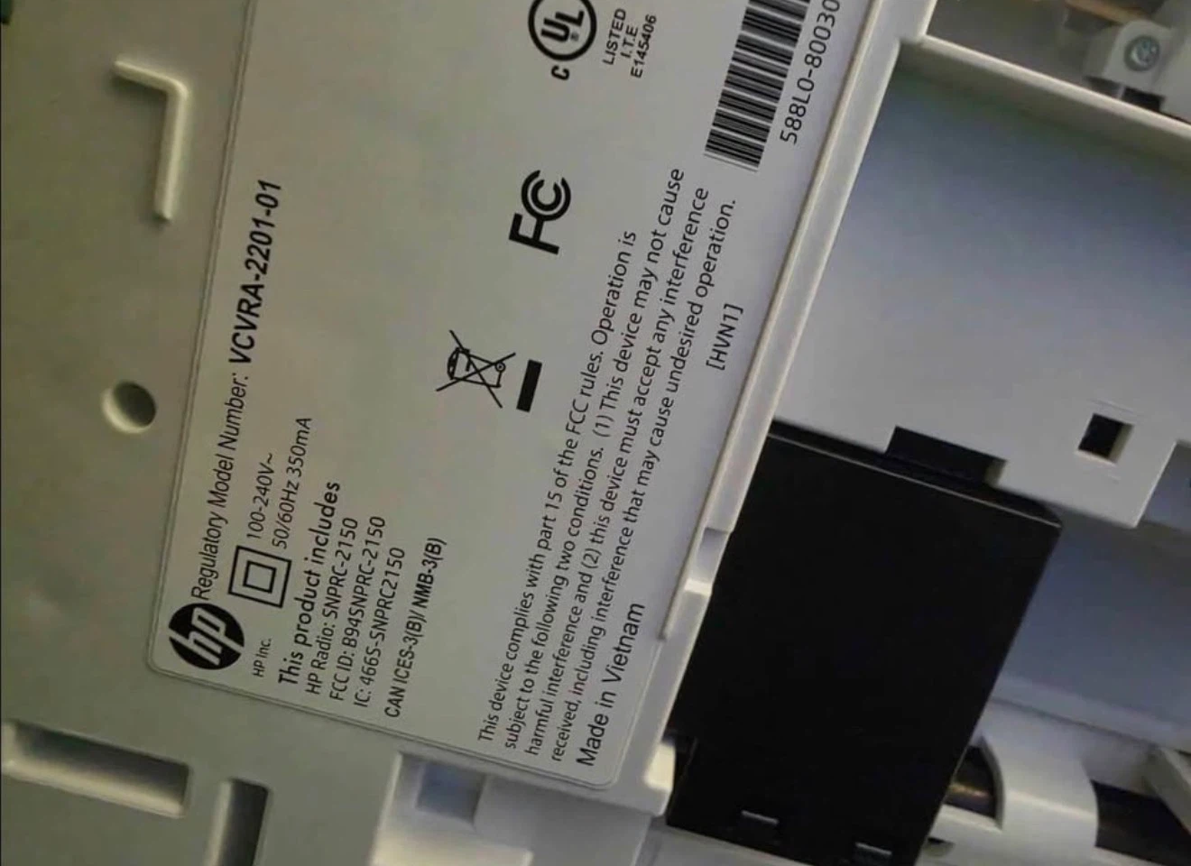 Hp black and white printer - photo 2