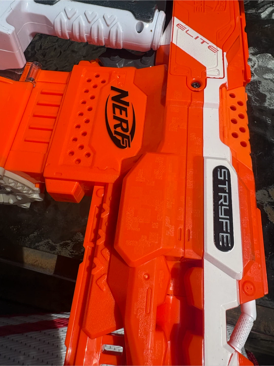 Nerf Elite Stryfe and RapidStrike with Darts