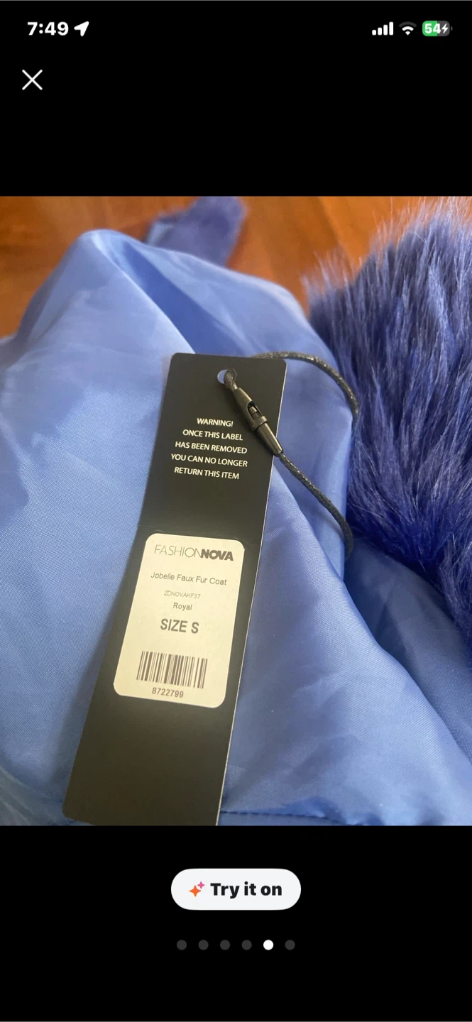 Fashion Nova Jobelle Faux Fur Coat - photo 2
