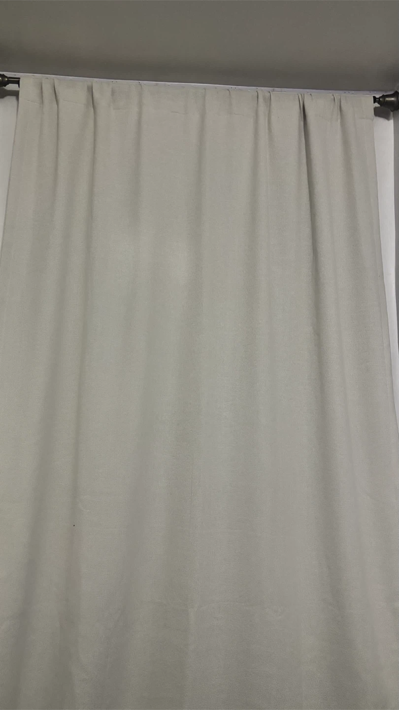 Threshold Blackout Curtains, Ivory, Pack of 2 - photo 3
