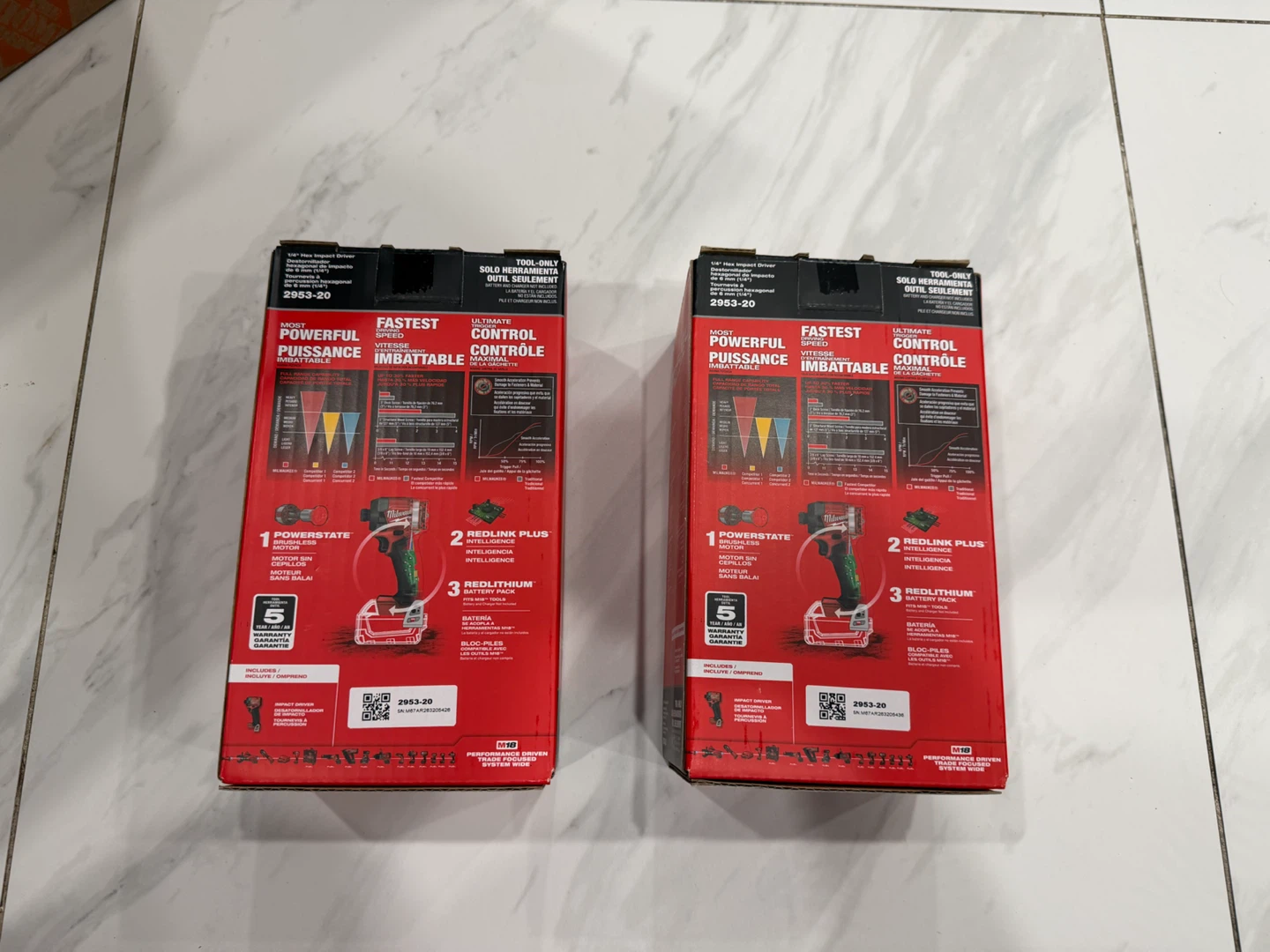 Milwaukee M18 FUEL 1/4" Hex Impact Driver 2953-20 - photo 2