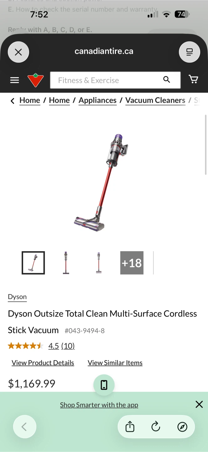 Dyson Outsize Total Clean Cordless Stick Vacuum - photo 3