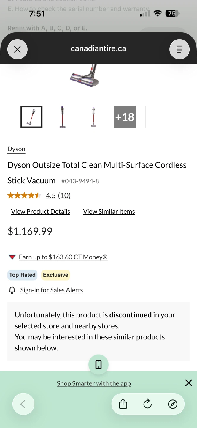 Dyson Outsize Total Clean Cordless Stick Vacuum - photo 5