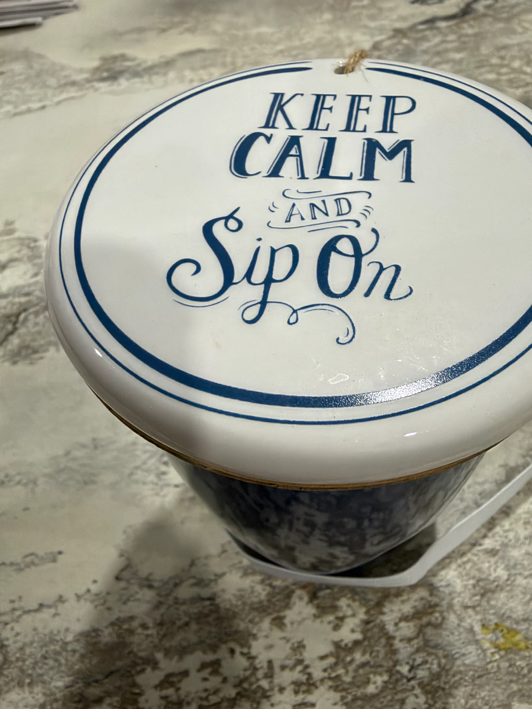 Keep Calm and Sip On Mug with Lid - photo 2