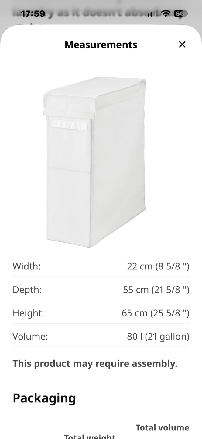 Three IKEA Skub Laundry Sorting Bins - photo 3