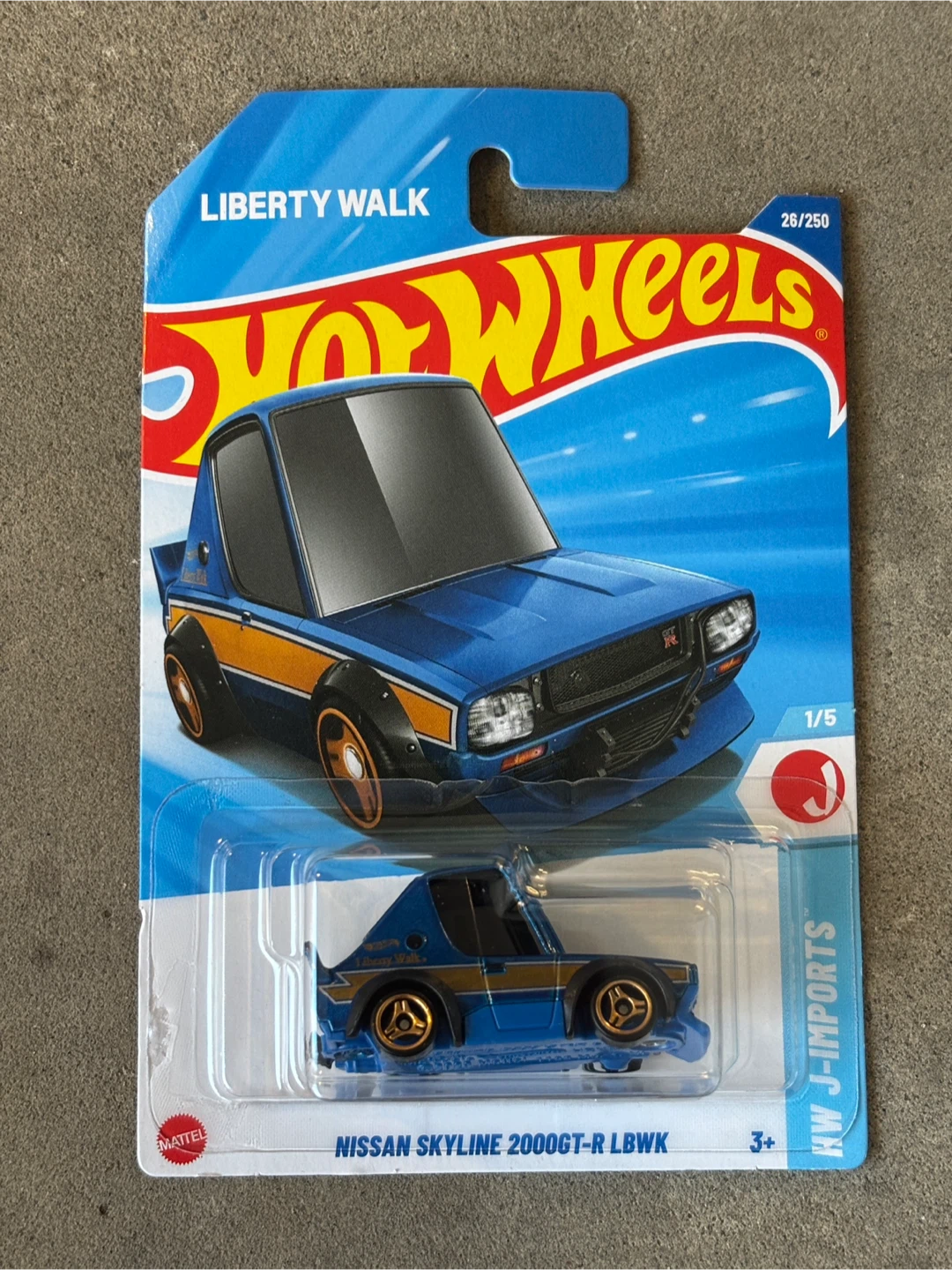 Hot Wheels Nissan Skyline 2000GT-R LBWK