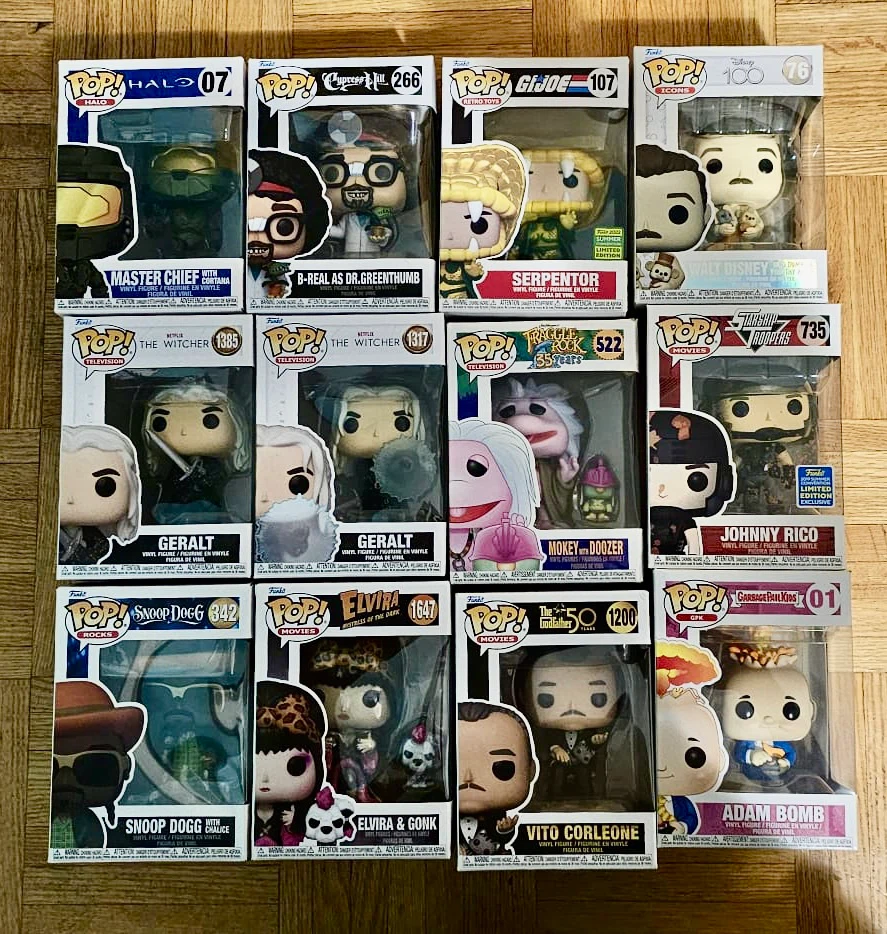 Funko Pop Vinyl Figures