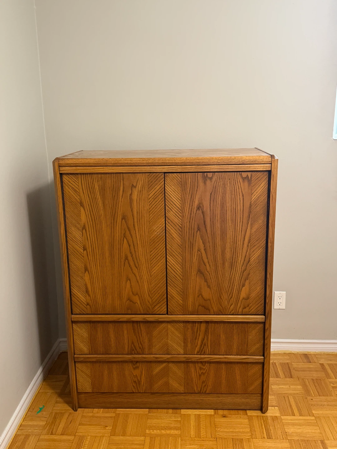 Oak  Armoire  for clothes - photo 2