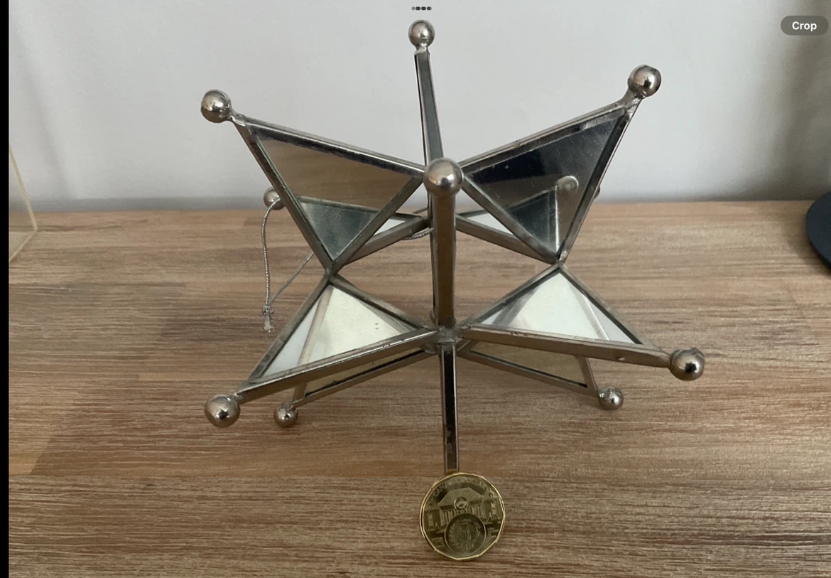 Vintage Moravian Mirror Star - photo 2