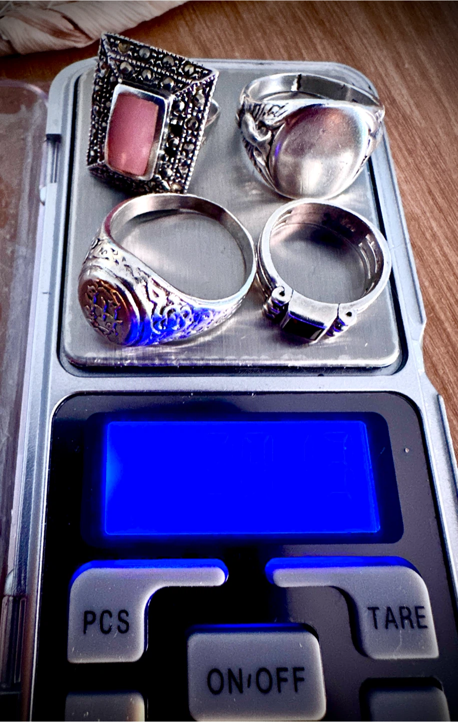 Sterling 925 Silver Rings Tested - photo 2