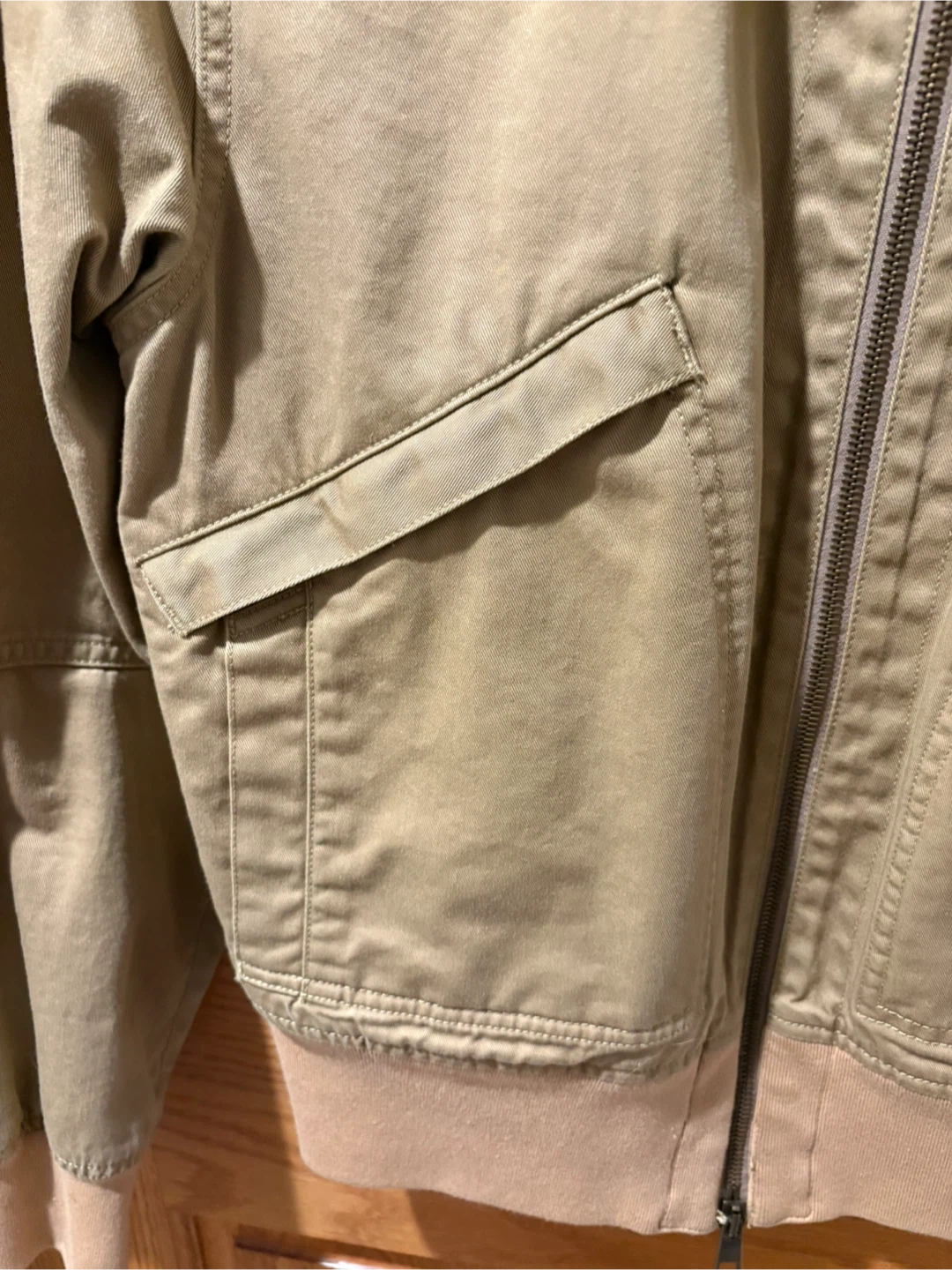 Theory Tan Bomber Jacket - photo 3