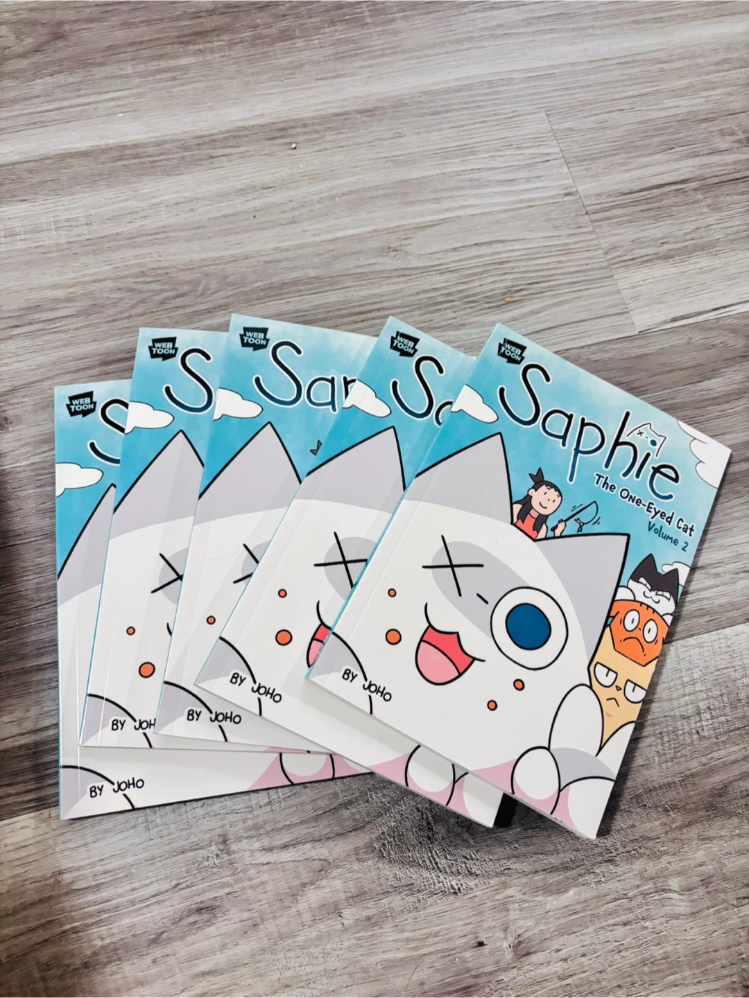 Saphie The One-Eyed Cat Volume 2 Books