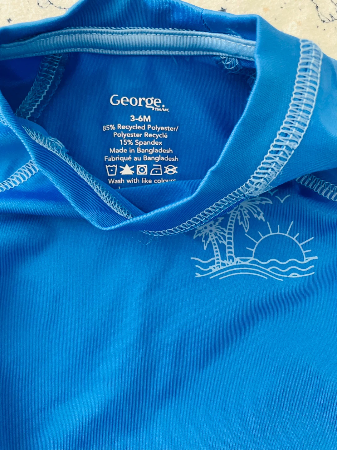George Baby Swim Set 3-6 Months
