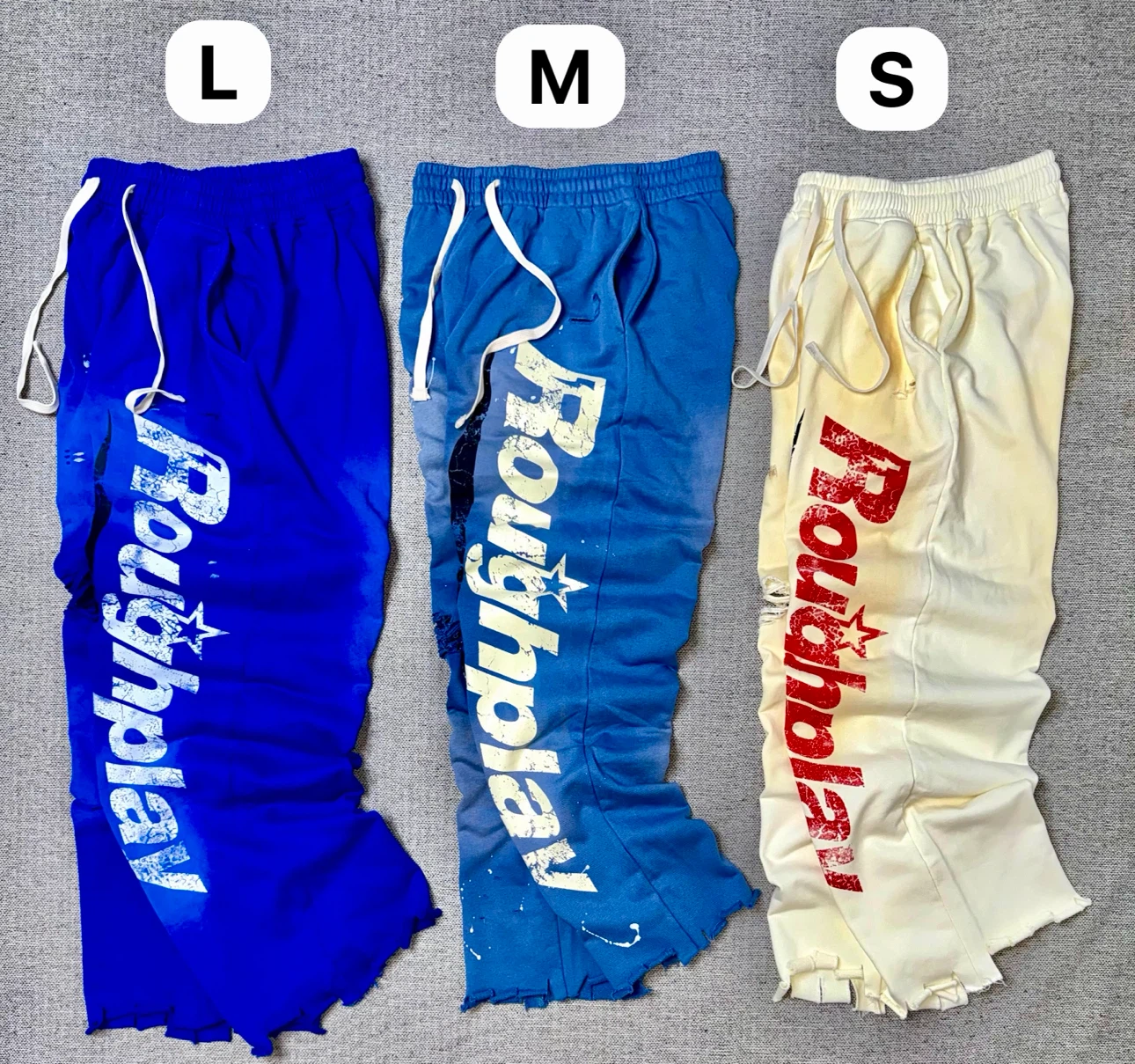 Roughplay Distressed Sweatpants