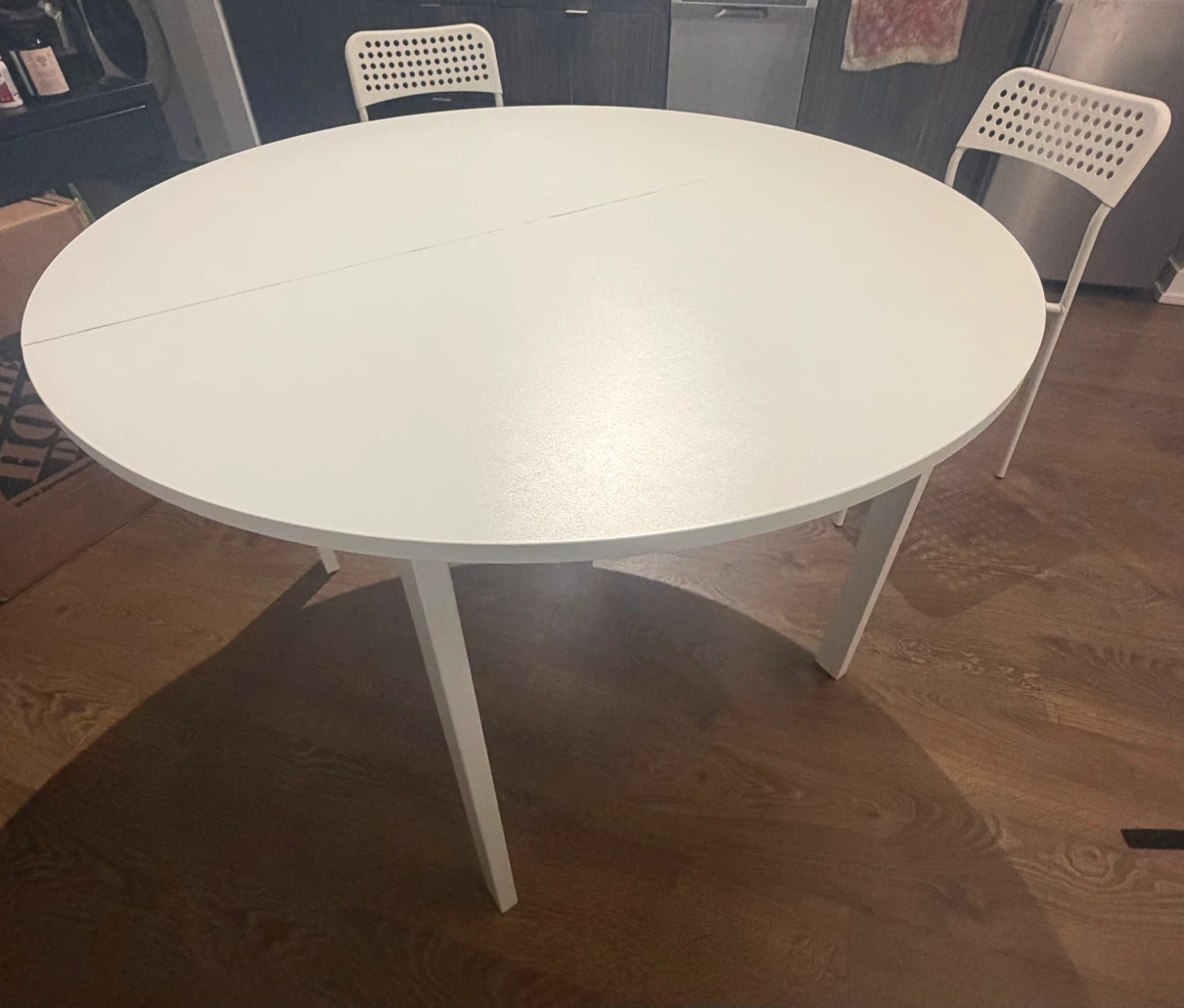 IKEA Round Dining Table with 2 Chairs