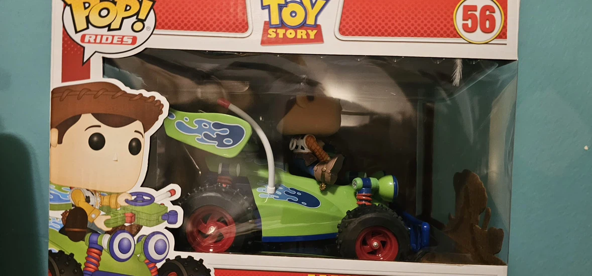 Funko Pop! Rides Toy Story Woody with RC 56
