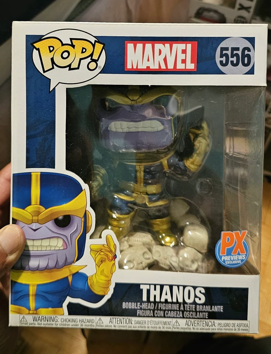 Funko Pop Marvel Thanos 556 Previews Exclusive
