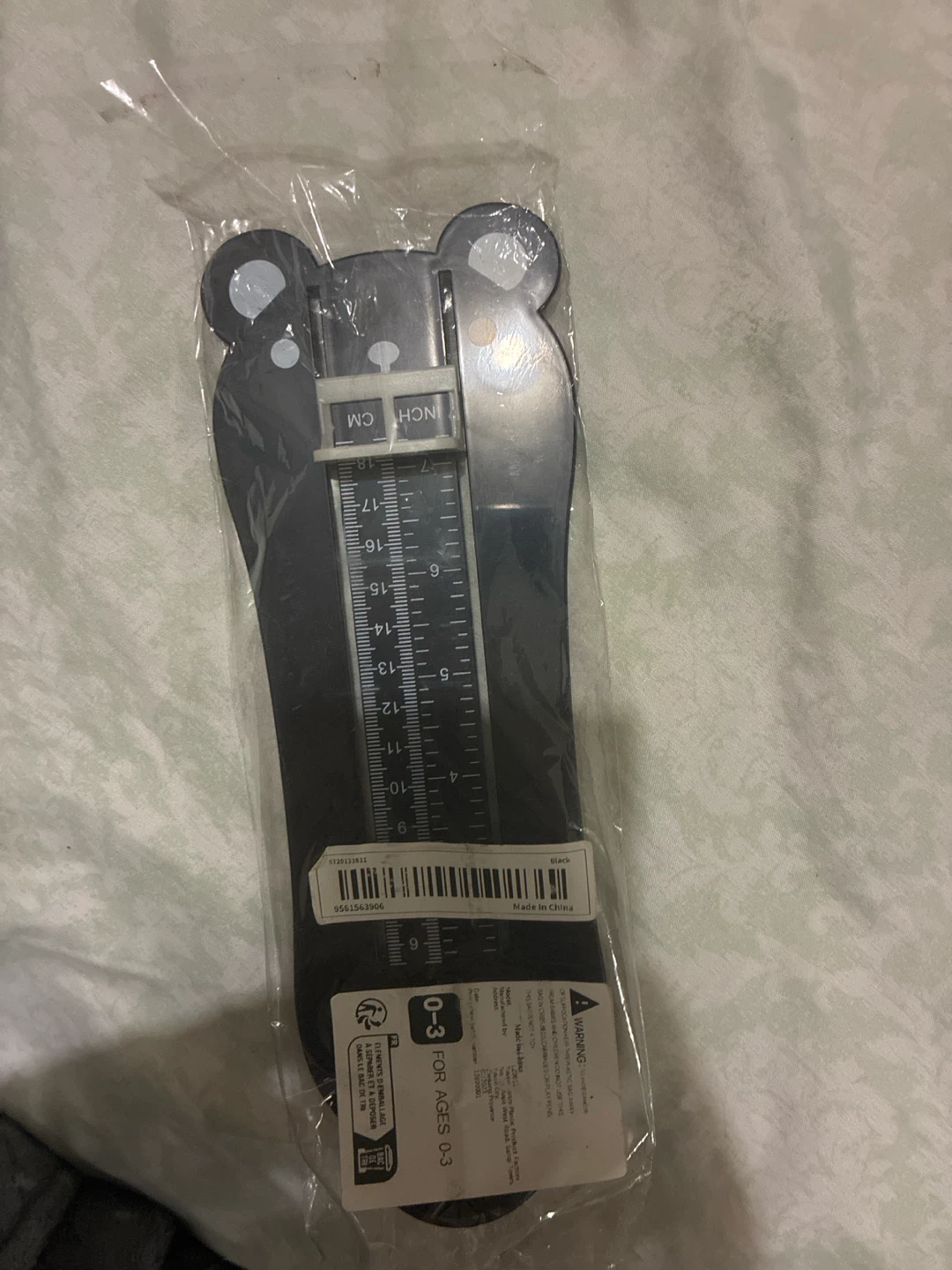 Baby Foot Measuring Device