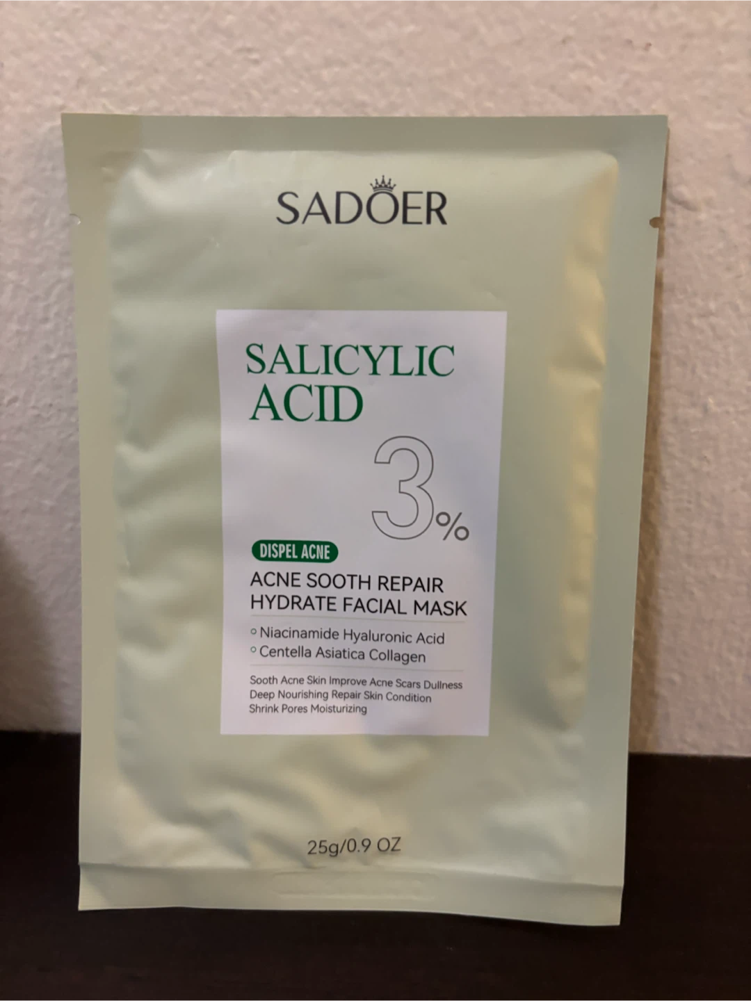 NEW-Sadoer Salicylic Acid 3% Acne Repair Facial Mask
