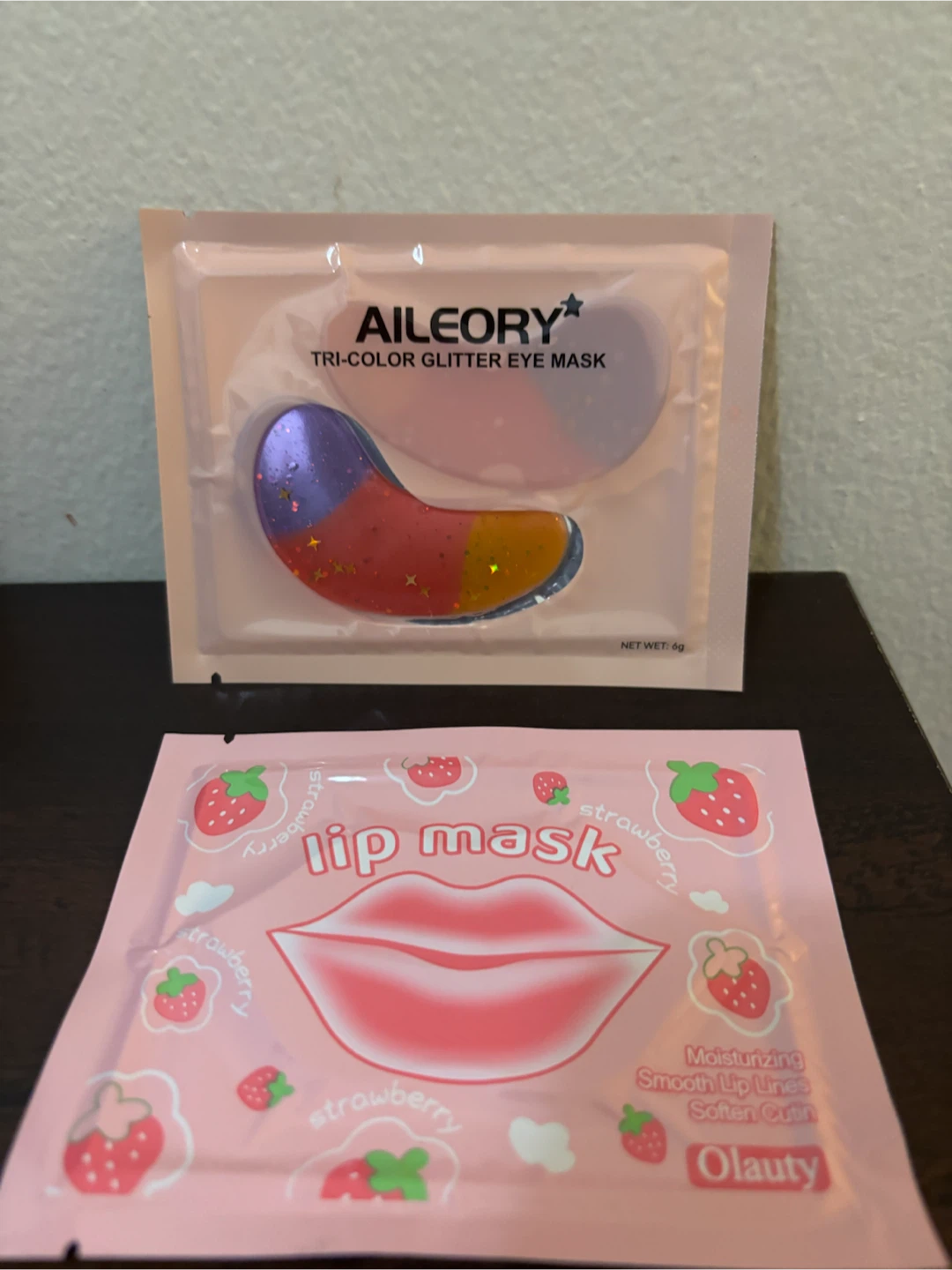 NEW-Aileory Eye Mask and Olauty Lip Mask Set