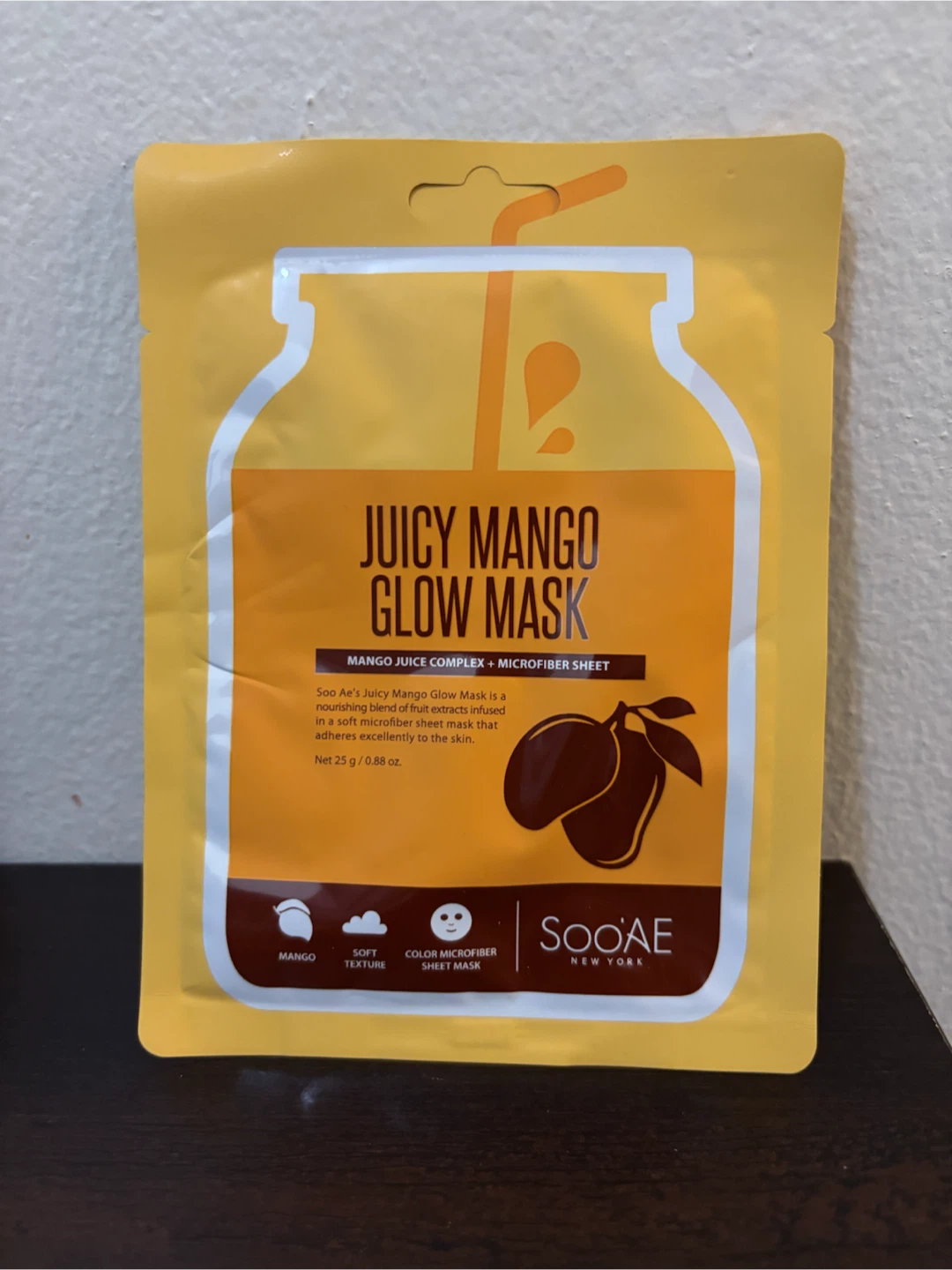 NEW-Soo Ae Juicy Mango Glow Sheet Mask