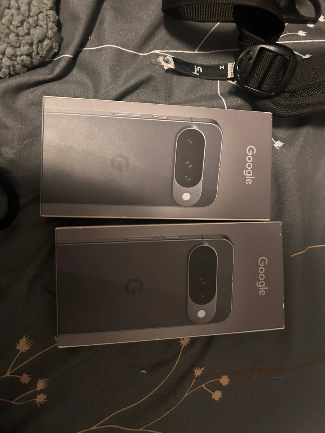 Two Google Pixel 10 Obsidian 128GB Smartphones