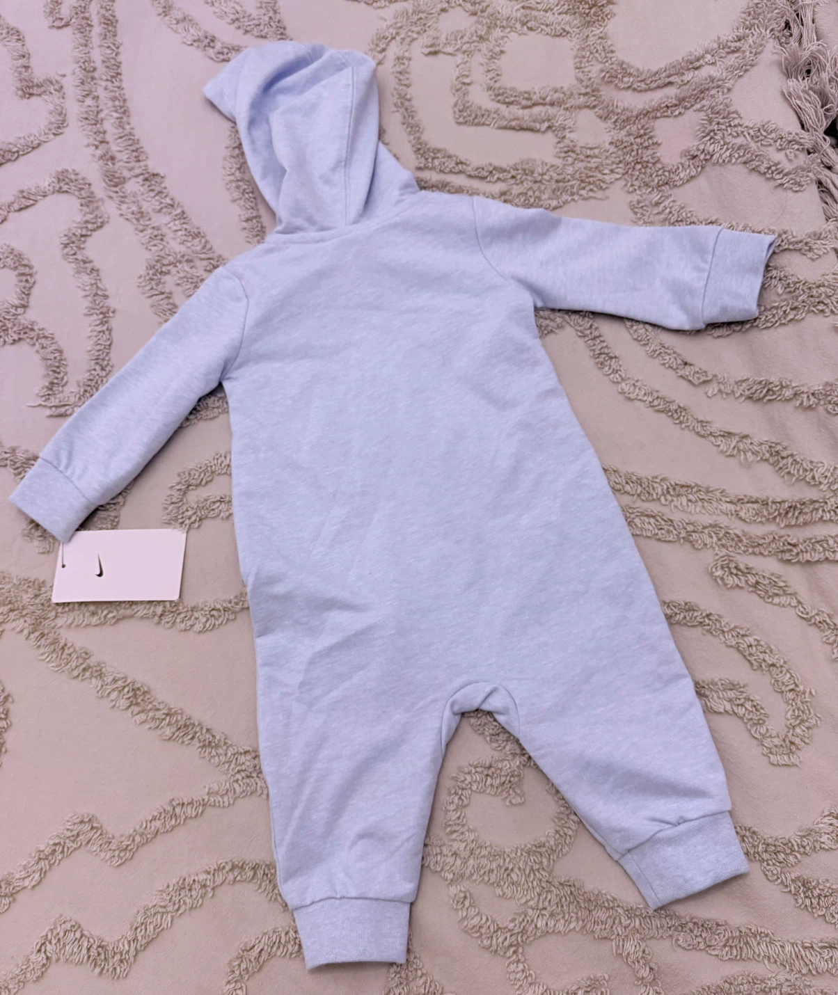 Nike Baby Zip-Up Hoodie Romper - photo 2